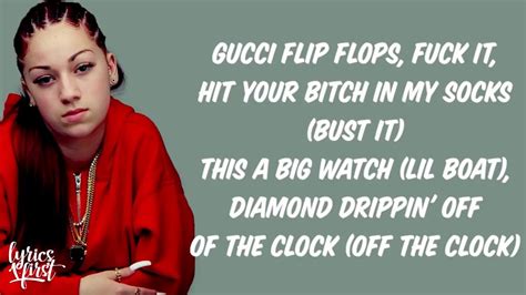 bhad bhabie gucci flip flops lyrics